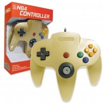 Old Skool - N64 Controller - Gold